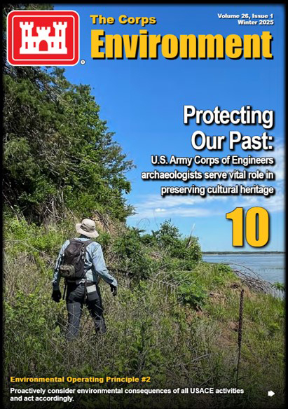 cover of the winter 2025 issue of The Corps Environment